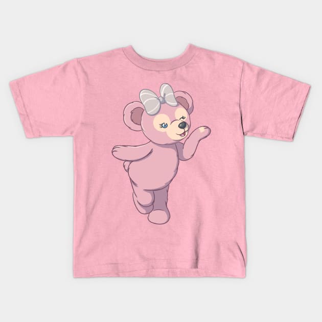 Shellie May Kids T-Shirt by jfeldmanart